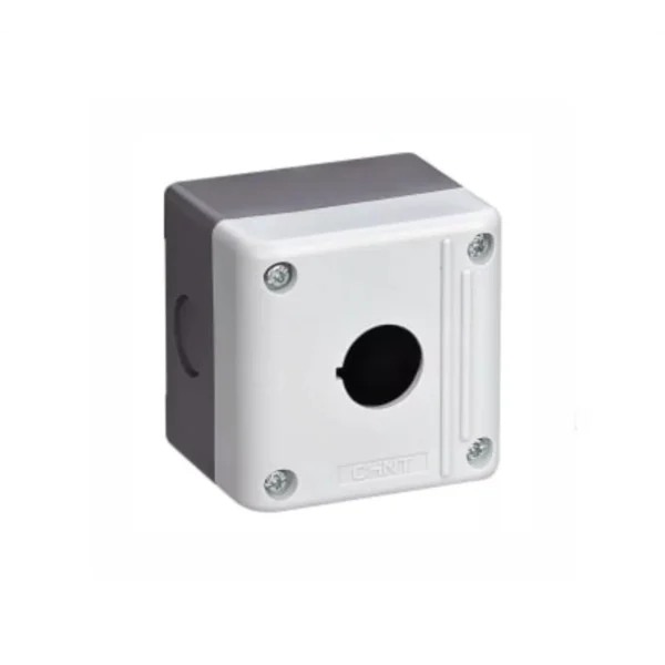 Caja Vacía Gris NPH-10 - 1 Orificio 22mm IP65 CHINT NPH1-10