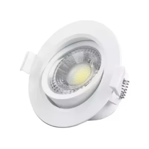 Dicrospot circular led 3w Fcob. 3000k. RTB3-WW