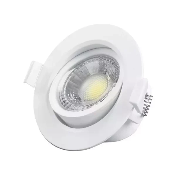 Dicrospot circular led 3w Fcob. 3000k. RTB3-WW
