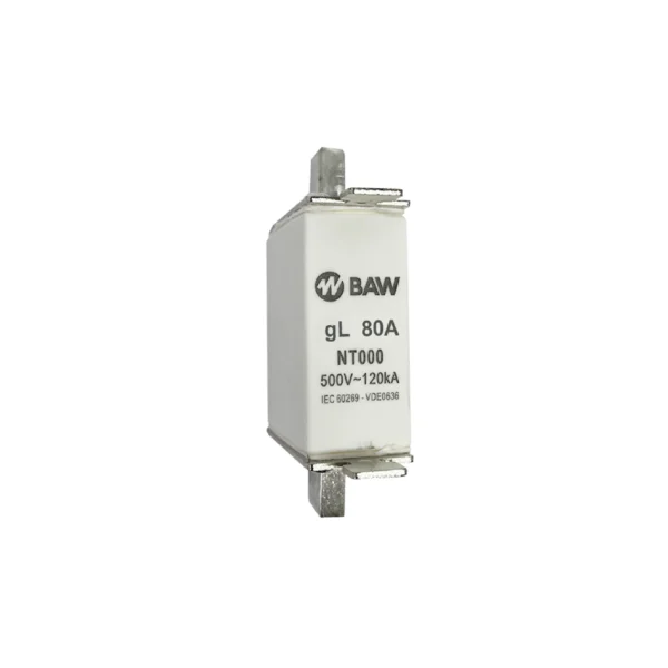 Fusibles NH000 BAW: Protección General de Alta Capacidad para Instalaciones Eléctricas