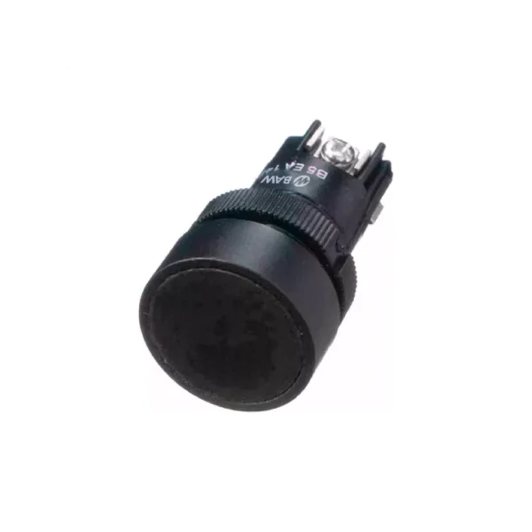 Pulsador Monobloque Rasante Negro 1NA BAW B5EA121