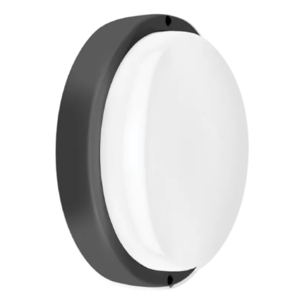 Tortuga Redonda LED 18W 6500K IP54 Negra MACROLED TR-MN-18W-CW