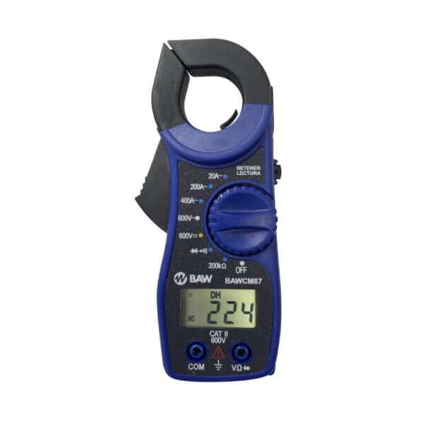 Pinza Mini voltamp. 20-200-400AC 600VCA/CBAWCM87 BAW