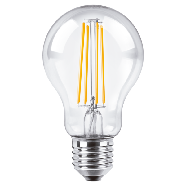 Lámpara LED Bulbo Filamento 6W Luz Cálida E27 MACROLED BFA60-6WW