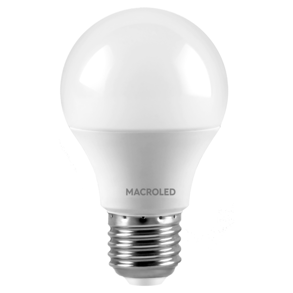 Lámpara LED Bulbo A55 7W Luz Cálida E27 MACROLED BT-55-7WW