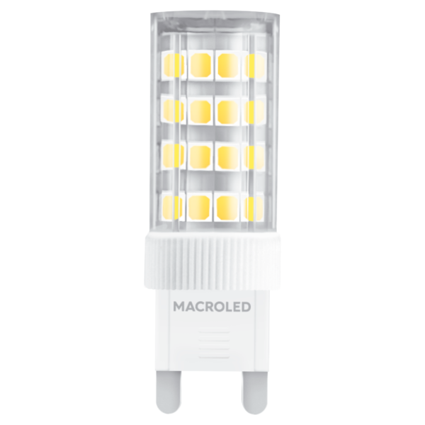 Lámpara LED G9 4.5W 220V 6000K MACROLED G9-4.5-CW