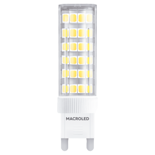 Lámpara LED G9 6W 220V 2700K MACROLED G9-6-WW