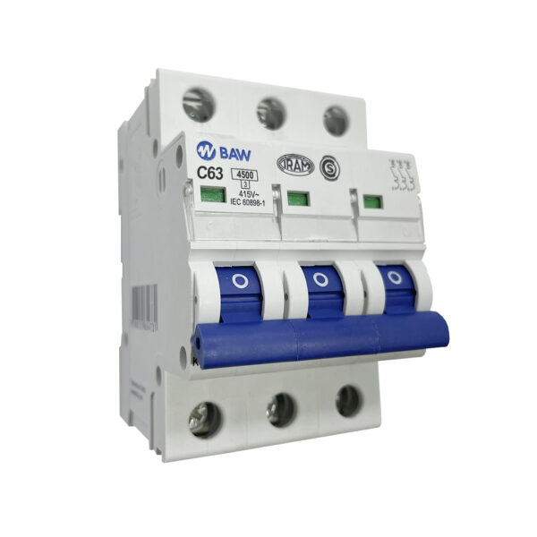 LLave termica tripolar 63A IMPORTADA K43C63 BAW
