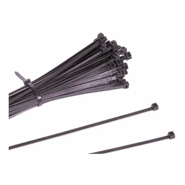 Precinto de nylon 4.8mm x 500mm negro INTECK PN48-500N MACROLED