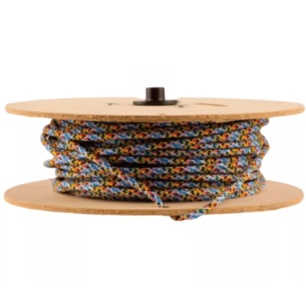 Cable textil decorativo varios colores CAB-TEX MACROLED