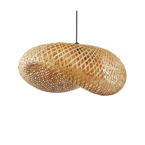 Colgante de Bambú Natural 80x60x25cm