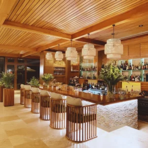 Colgante de Ratán Natural 75x60x35cm