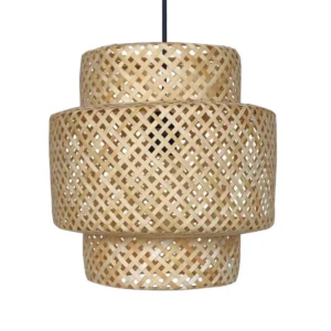 Colgante de Ratán Natural 75x60x35cm