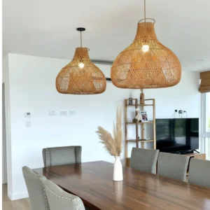 Colgante de Ratán Natural 40x35cm