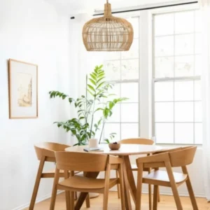 Colgante de Ratán Natural 53x14cm