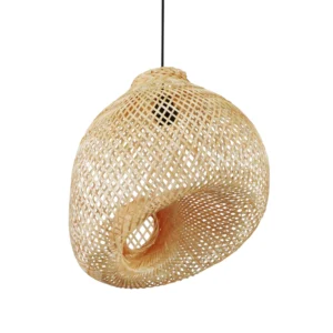 Colgante de Bambú Natural 33x40cm