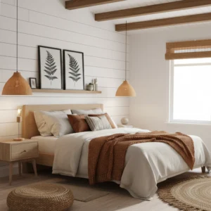 Velador Madera Natural