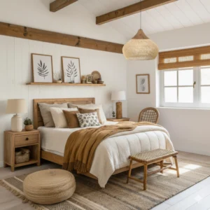 Colgante de Ratán Natural 60x45cm