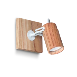 Aplique de 1 Luz en Madera Paraíso