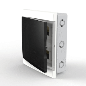 Tablero Embutido 24 Módulos DIN Puerta Fumé