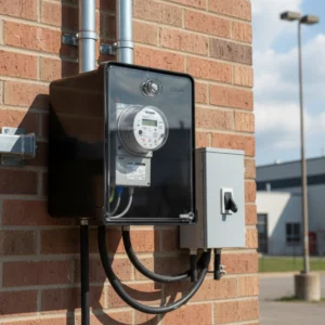 Caja Medidor Trifásico sin Interruptor de Corte