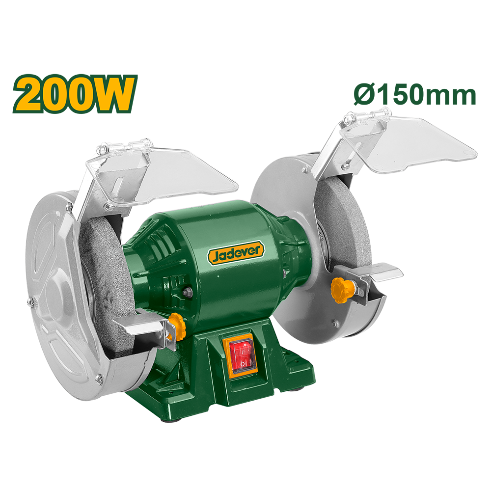 Amoladora de Banco 150mm (6") 200W Jadever JDBG1A1501-4
