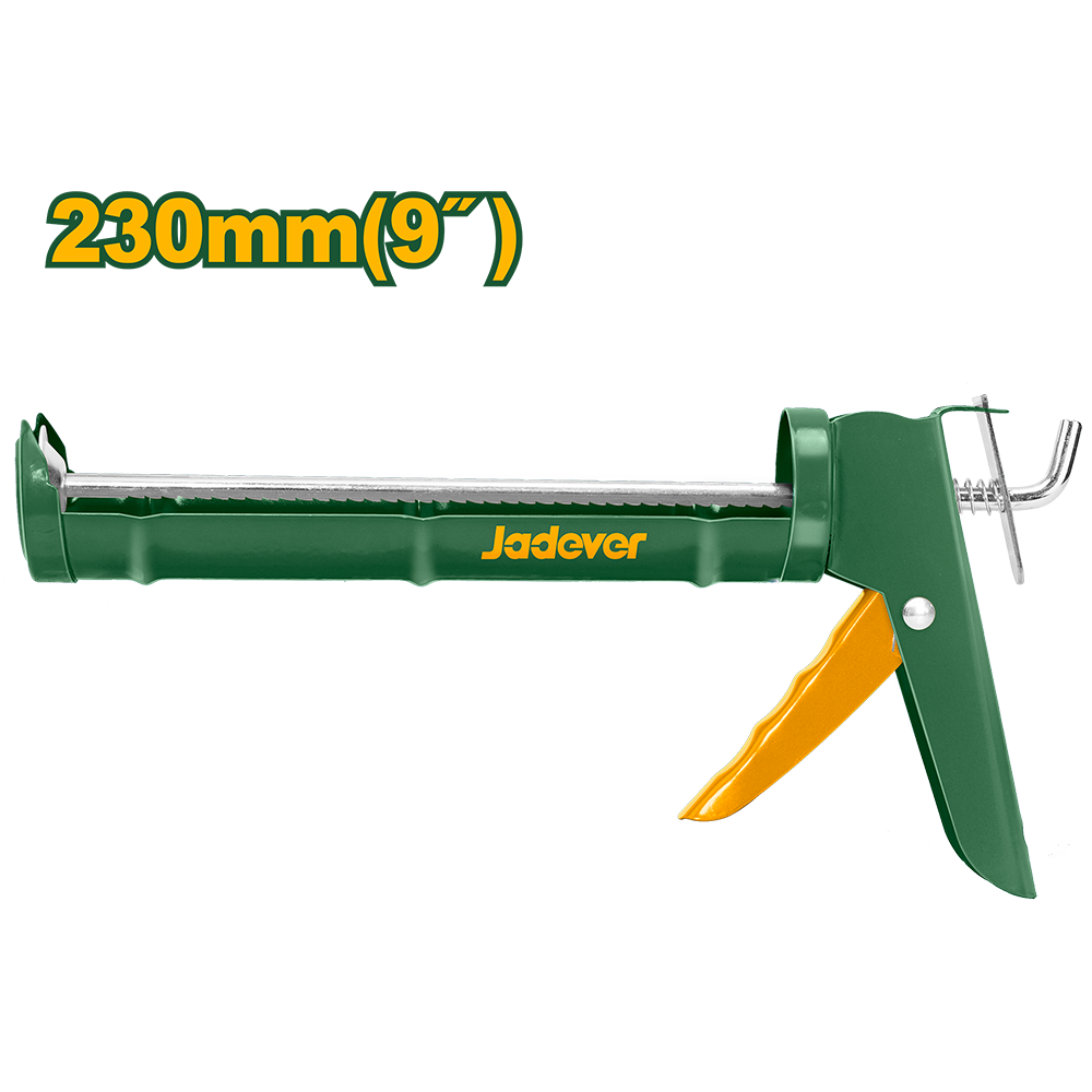 Pistola Aplicadora de Silicona y Selladores 230 mm (9") Jadever JDCG1309