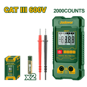 Multímetro Digital True RMS 2000 Cuentas Inteligente Jadever JDDM1501