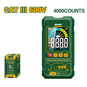 Multímetro Digital True RMS 4000 Cuentas Inteligente Jadever JDDM1503