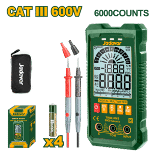 Multímetro Digital Profesional True RMS 6000 Cuentas Jadever JDDM1507