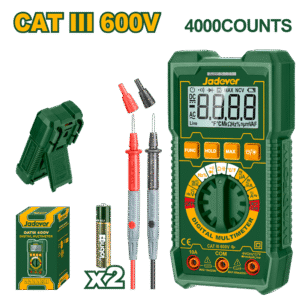 Multímetro Digital Profesional True RMS 4000 Cuentas Jadever JDDM2501