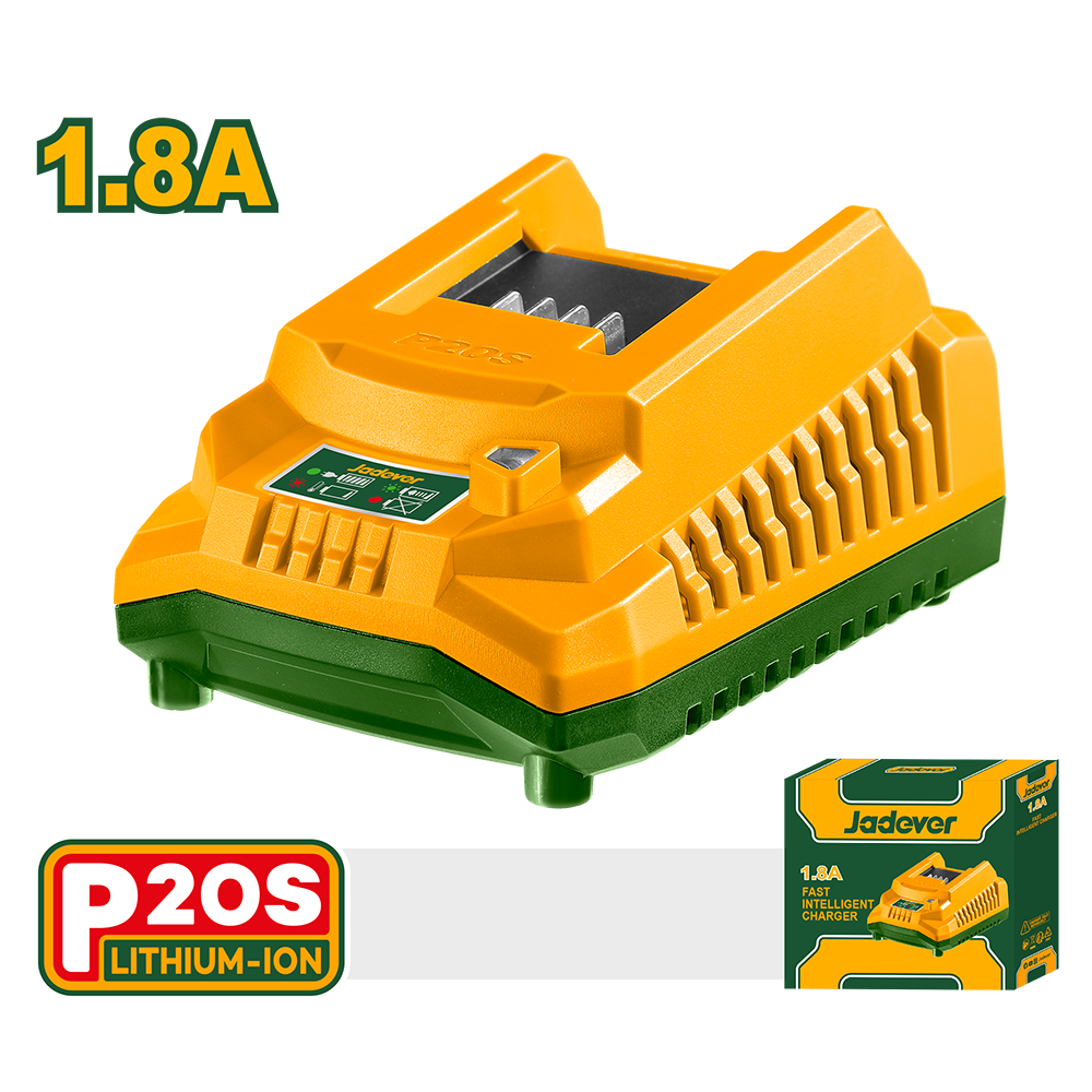 Cargador de baterías Li-ion 20V Jadever JDFCP518-4