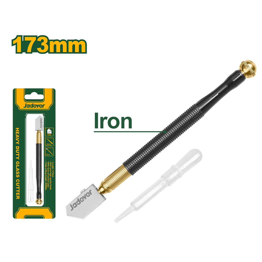 Pack de Cortadores de Vidrio de Alta Resistencia x6 unidades Jadever JDGR2601