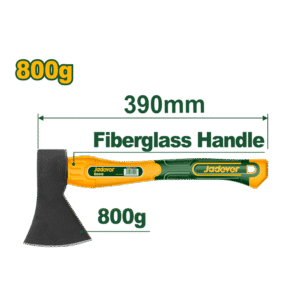 Hacha con mango de fibra de vidrio 800g Jadever JDHM6308