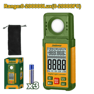 Luxómetro Digital Profesional Jadever JDJE3501