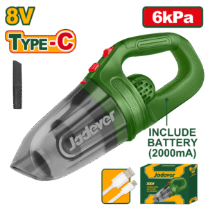 Aspiradora Manual Inalámbrica 8V Jadever JDLV0801