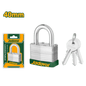 Pack de Candados Laminados 40mm x12 unidades Jadever JDPDL440