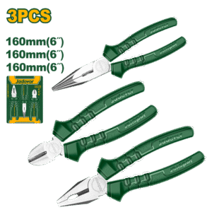 Kit de Pinzas con Mango Ranurado (3 piezas) 6