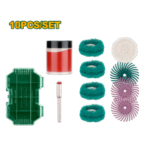 Kit de Accesorios para Lijado y Pulido 10 Piezas Jadever JDRR5010