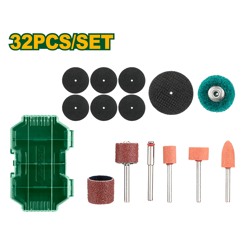 Kit de Accesorios para Lijado y Pulido x32 piezas Jadever JDRR5032
