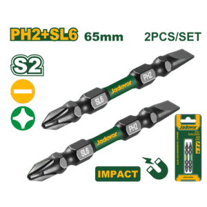 Pack de Puntas de Destornillador de Impacto Doble (15 unidades) Jadever JDSV3K63